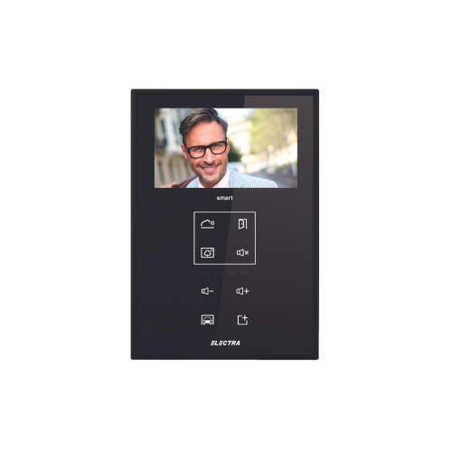 Panou video interior negru 4.3'', Electra