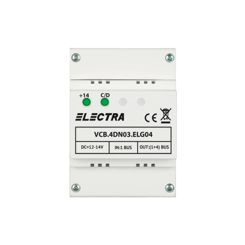 Doza derivatie video 4 iesiri cu surub, Electra