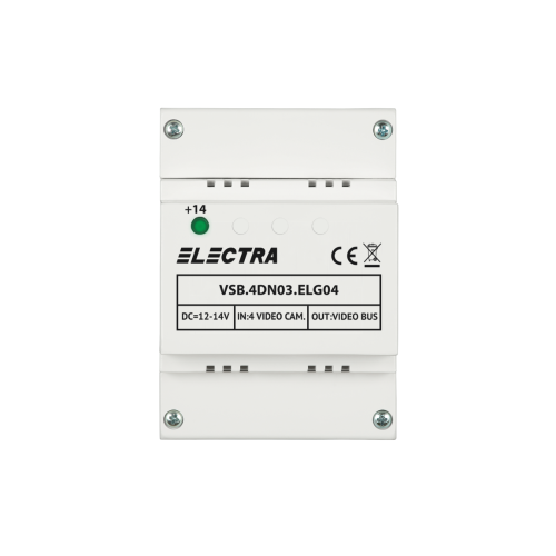 Doza selectie video 4 intrari cu surub, Electra