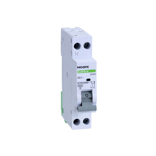 Siguranta Automata 1P+N, 6A, C, 4.5KA, 1M, EX9PN-S 1PN C6, Noark