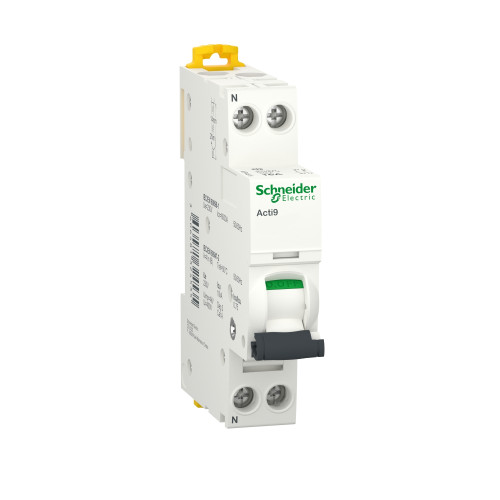 Siguranta Automata 1P+N, 16A, 6kA/10kA, C, 1M, Acti9 Schneider