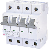 Siguranta Automata 3P+N, 6A, 6kA, curba B, 4M, Eti
