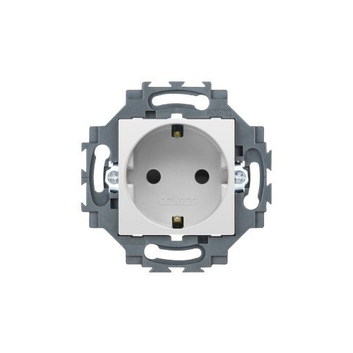Priza Schuko  Dahlia alb 16A, Gewiss