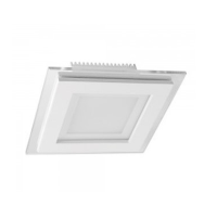 Spot LED Kare patrat 6W 3000K, Vivalux