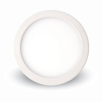 Panou LED mini rotund 6W 3000K, V-TAC