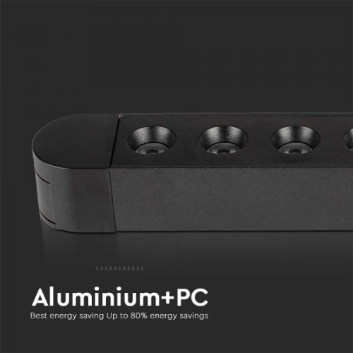 Spot LED magnetic pe sina 48V 12W 4000k, V-TAC