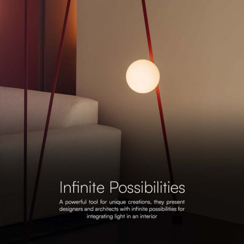 Proiector LED magnetic pe sina textila 48V 10W 3000k, V-TAC