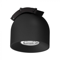 Proiector LED magnetic pe sina textila 38° 48V 10W 3000k negru, V-TAC