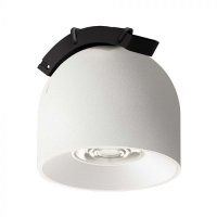 Proiector LED magnetic pe sina textila 38° 48V 12W 3000k alb, V-TAC