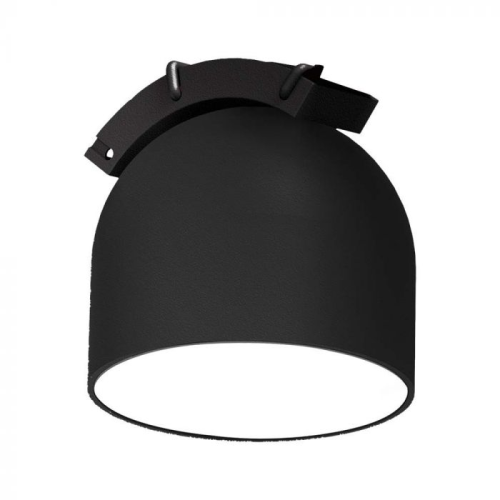 Proiector LED magnetic pe sina textila 120° 48V 12W 3000k negru, V-TAC