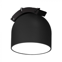 Proiector LED magnetic pe sina textila 120° 48V 12W 3000k negru, V-TAC