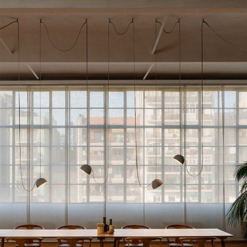 Proiector LED magnetic pe sina textila 200Ø 48V 20W 3000k alb, V-TAC