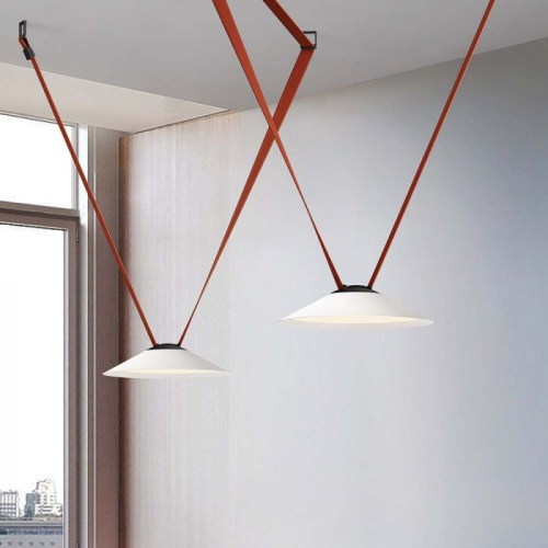 Proiector LED magnetic pe sina textila 300Ø 48V 20W 3000k alb, V-TAC