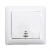 Intrerupator simplu cu led, Comtec