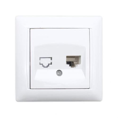Priza date RJ45 UTP Cat5E, Comtec