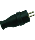 Stecher schuko cauciuc IP44 16A, Comtec