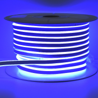 Banda LED IP65 tip neon 50m albastru 7W/m 120led/m, Comtec