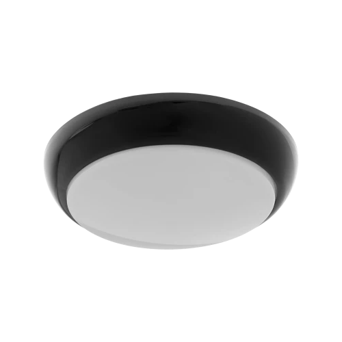Aplica LED cu senzor de miscare KOKO 12W 4000K negru IP44, Adviti