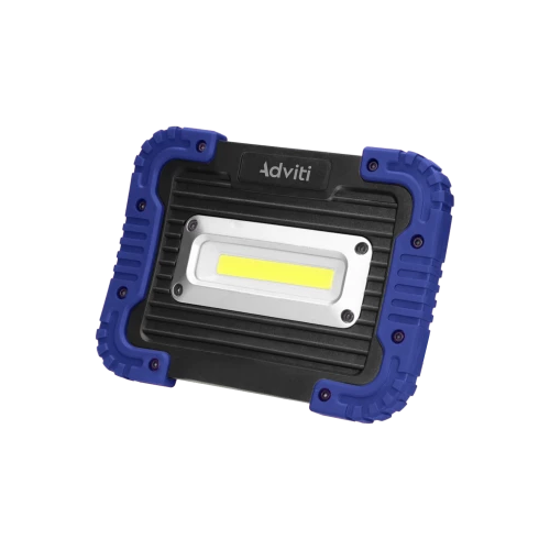 Proiector LED portabil slim cu baterie 20W 4000k, Adviti
