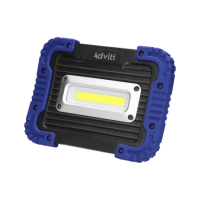 Proiector LED portabil slim cu baterie 20W 4000k, Adviti