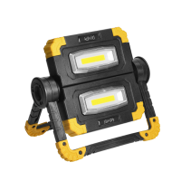 Proiector LED portabil cu baterie 2x10W 4000k, Adviti