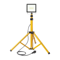 Proiector LED portabil cu stand si priza 50W 4000k, Adviti