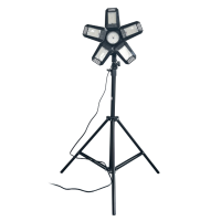Proiector LED portabil cu stand si priza 55W 4000k, Adviti