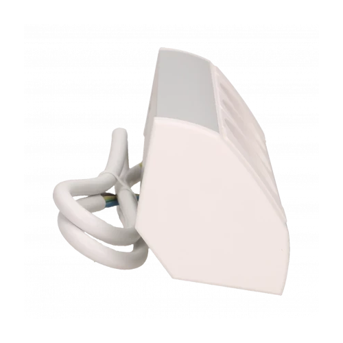 Priza de colt 3P argintiu-alb, Orno