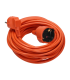 Prelungitor 40m 1xSchuko portocaliu 10A, Orno