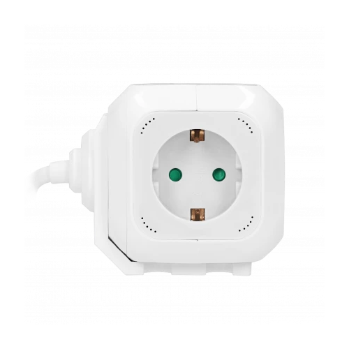 Prelungitor 1.4m 4P + 2xUSB alb 16A, Orno