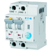 Siguranta Diferentiala AFDD 2P, 16A/30mA, curba C, 10 kA, Tip A, Eaton