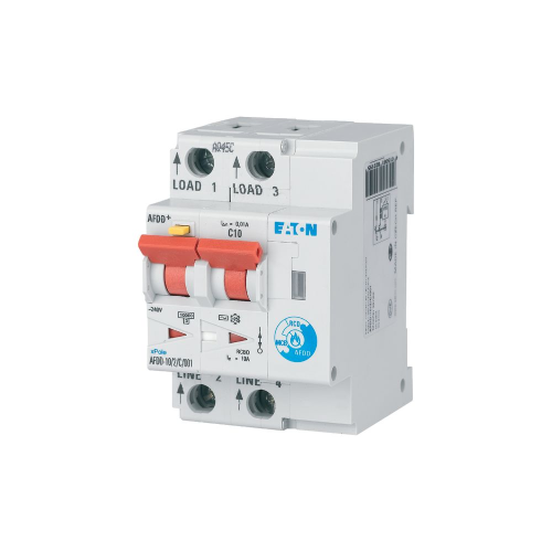 Siguranta Diferentiala AFDD 2P, 10A/30mA, curba B, 10 kA, Tip A, Eaton