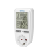 Priza cu calculator de energie cu ecran LCD alb schuko, Orno