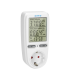Priza cu calculator de energie cu ecran LCD alb schuko, Orno