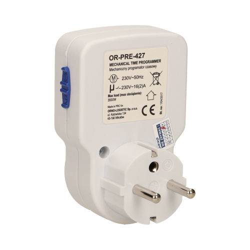 Priza cu mini cronometru 24h, Orno