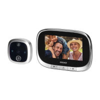 Vizor electronic 4.3'' cu functie de inregistrare si senzor de miscare, Orno