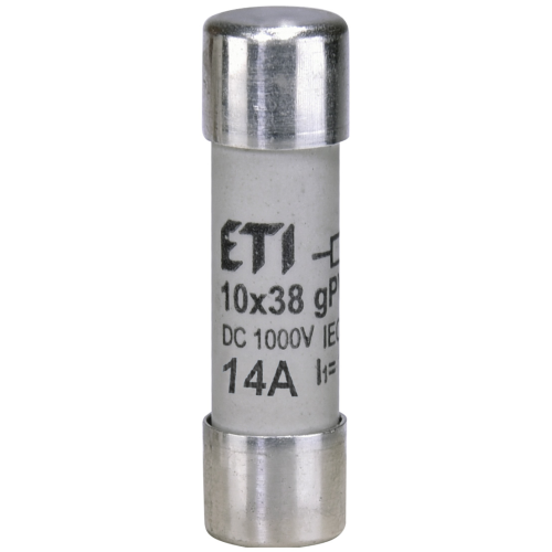 Siguranta fuzibila CH10x38 gPV 14A/1000V DC, ETI