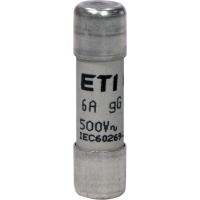 Siguranta fuzibila CH10x38 gG 6A/500V DC, ETI