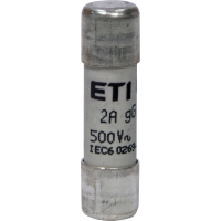Siguranta fuzibila CH10x38 gG 2A/500V DC, ETI