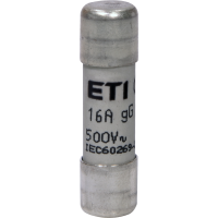 Siguranta fuzibila CH10x38 gG 16A/500V DC, ETI