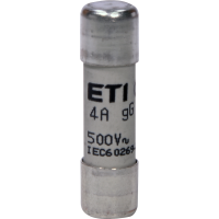 Siguranta fuzibila CH10x38 gG 4A/500V DC, ETI