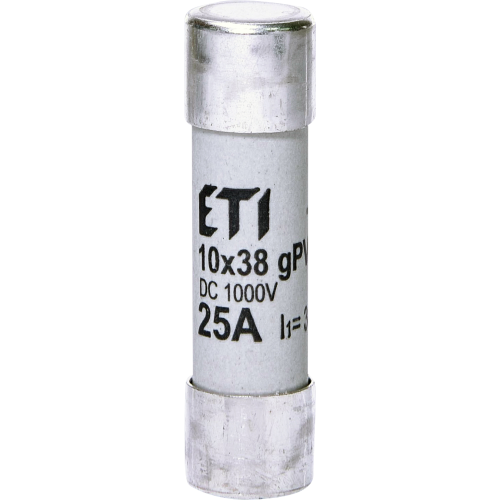 Siguranta fuzibila CH10x38 gPV 25A/1000V DC, ETI