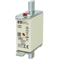 Siguranta MPR NH000 gG 100A/500V, ETI