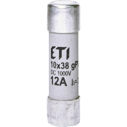 Siguranta fuzibila CH10x38 gPV 12A/1000V DC, ETI