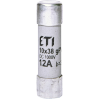 Siguranta fuzibila CH10x38 gPV 12A/1000V DC, ETI