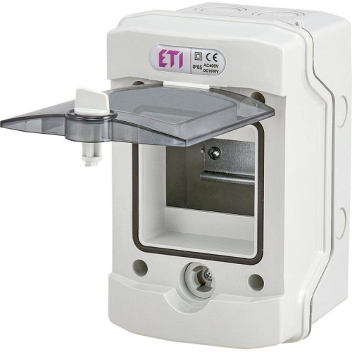 Tablou PT PVC transparent IP65 1R/4M, ETI