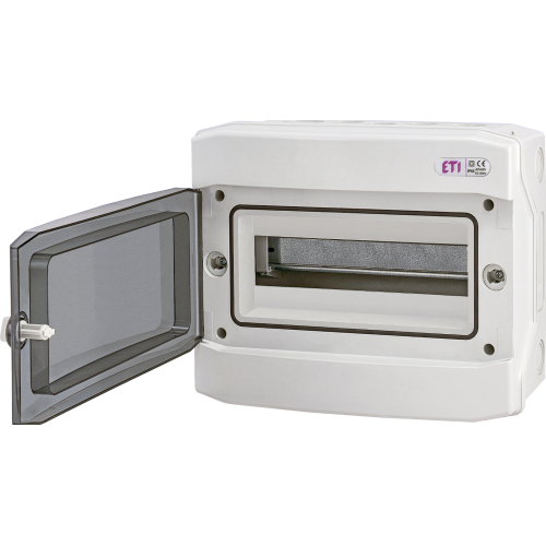 Tablou PT PVC transparent IP65 1R/12M, ETI