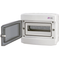 Tablou PT PVC transparent IP65 1R/12M, ETI