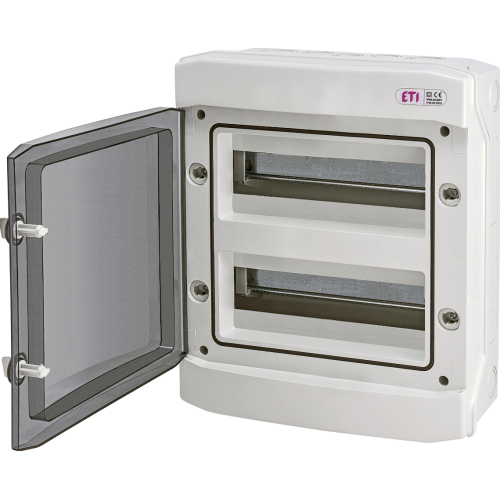 Tablou PT PVC transparent IP65 2R/24M, ETI