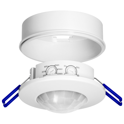 Senzor de miscare 360 1200W PIR alb, Orno